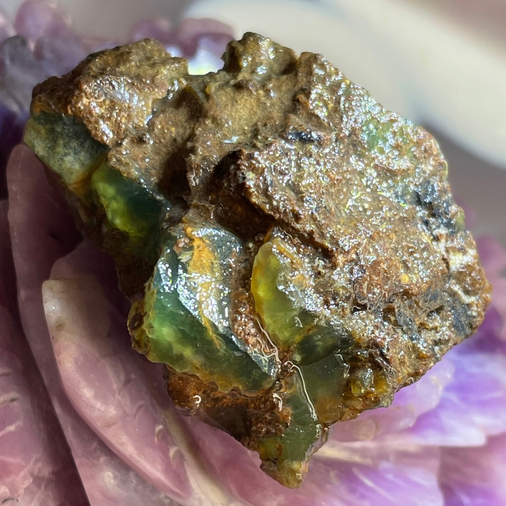 44224 Хризопраз Срез 48мм