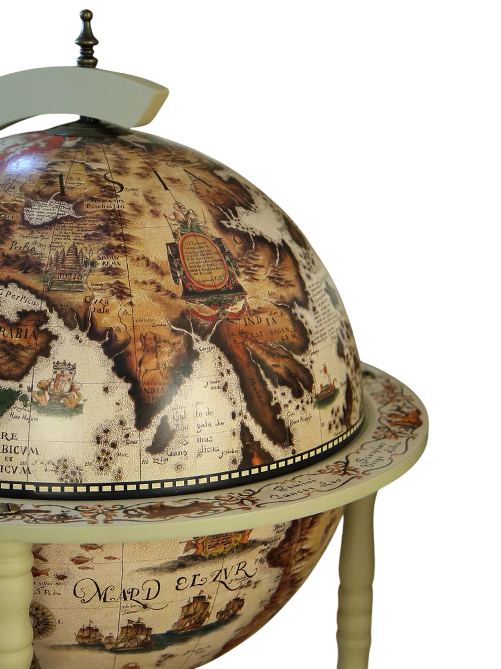 Jufeng Глобус-бар напольный d 45 светлый