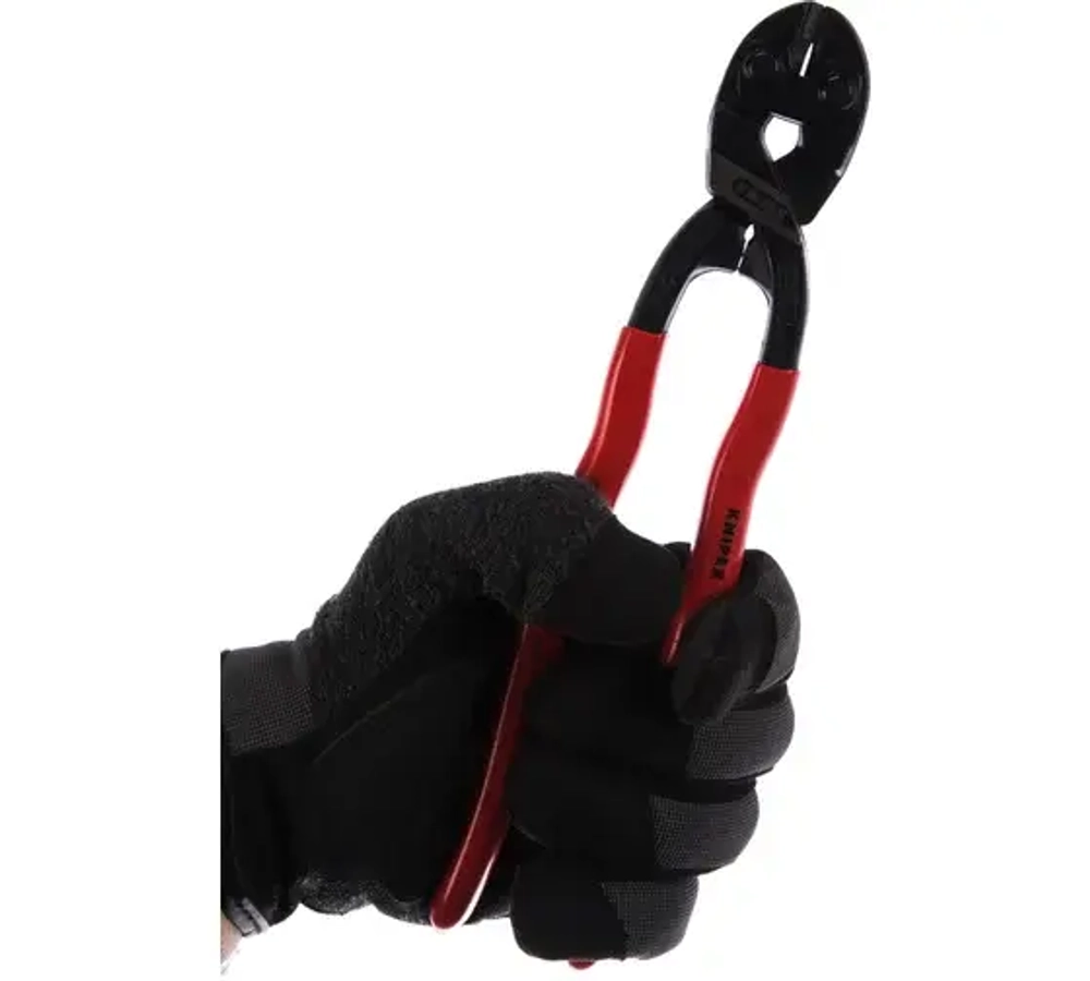 KNIPEX CoBolt XL болторез, с выемкой, L-250 мм, рез: ср. d 5.6 мм, тв. d 4 мм, роял. струна d 3.8 мм, шт