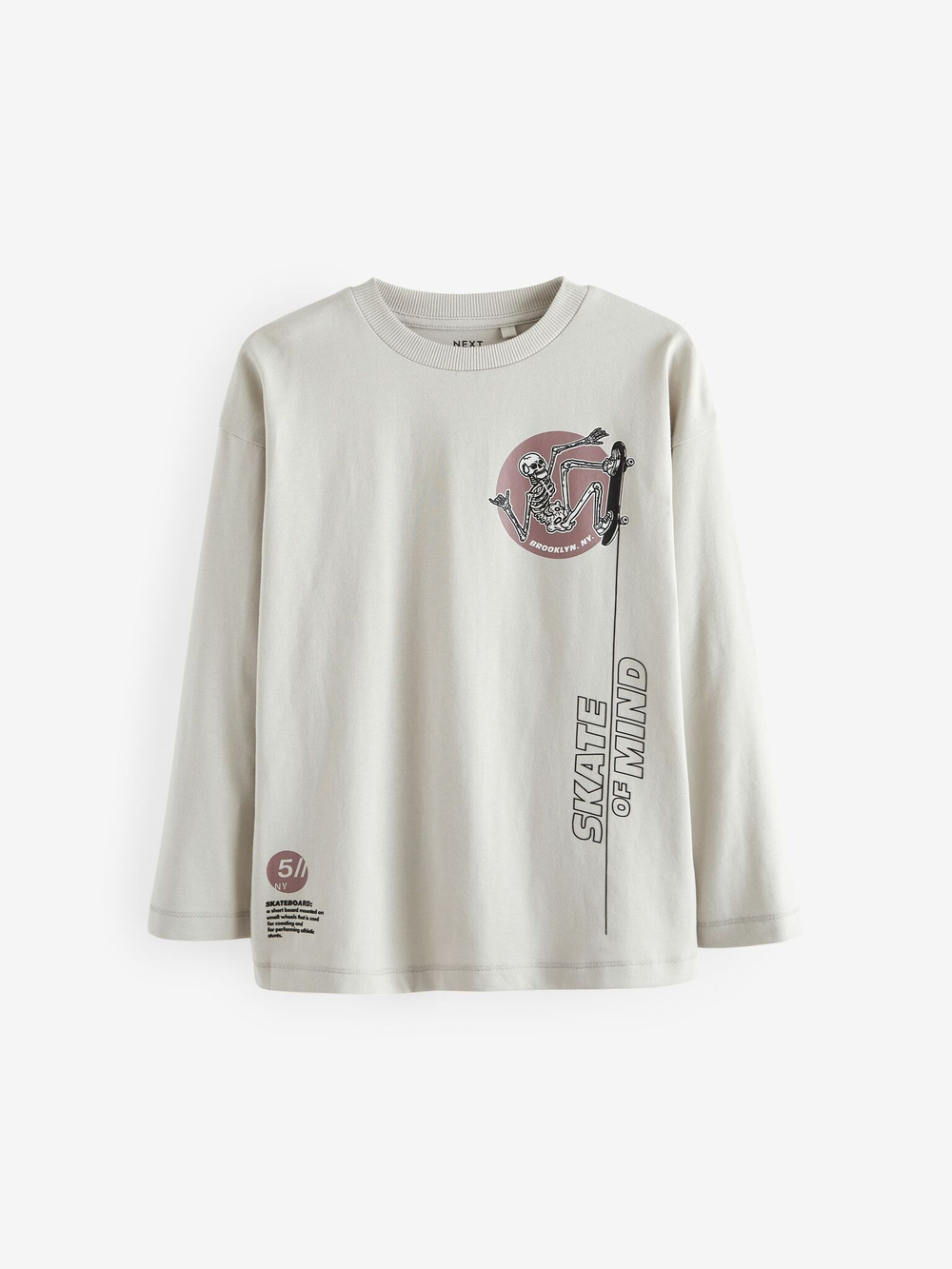 Лонгслив для мальчика Next 683-085, 3 шт., Черный, Сиреневый, Серый