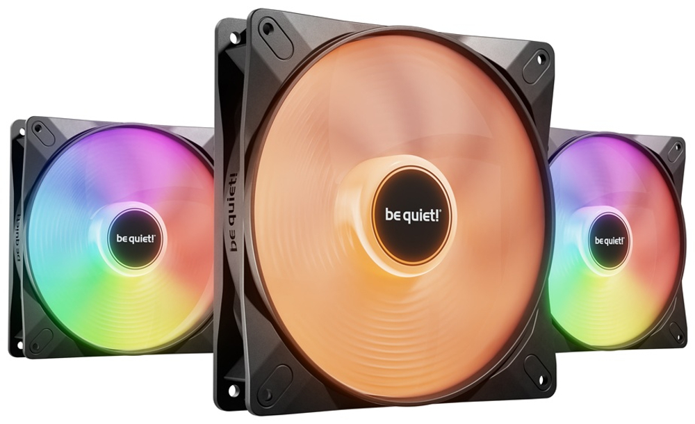 Вентилятор be quiet LIGHT WINGS LX 140mm PWM HS 3-Pack BL130