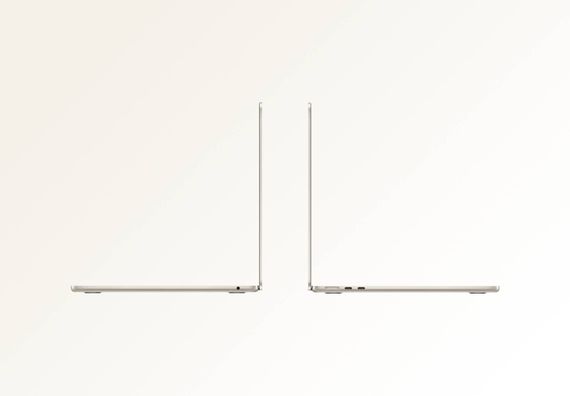 Ноутбук Apple MacBook Air 13.6" (M2, 8 Gb, 512 Gb SSD) Старлайт (MLY23)