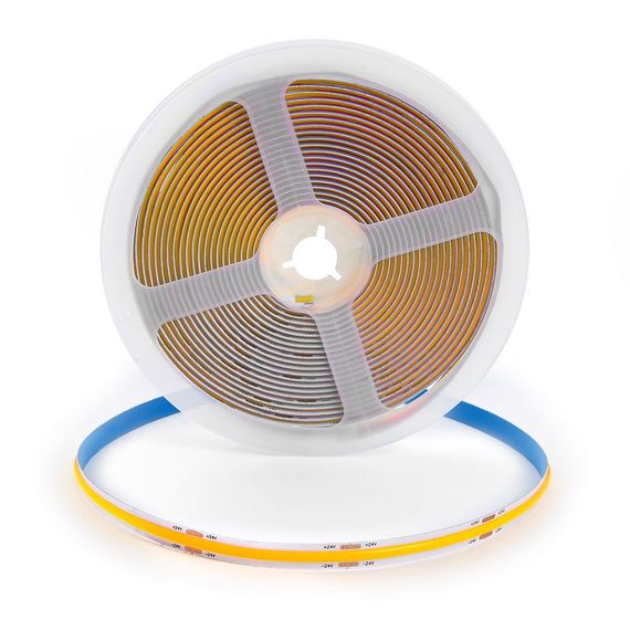 Светодиодная лента Feron 12W/m 512LED/m COB теплый белый 5М LS530 48970