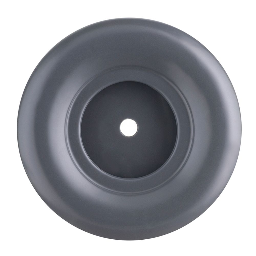 Горшок цветочный серого цвета из коллекции Edge, 1,2 л