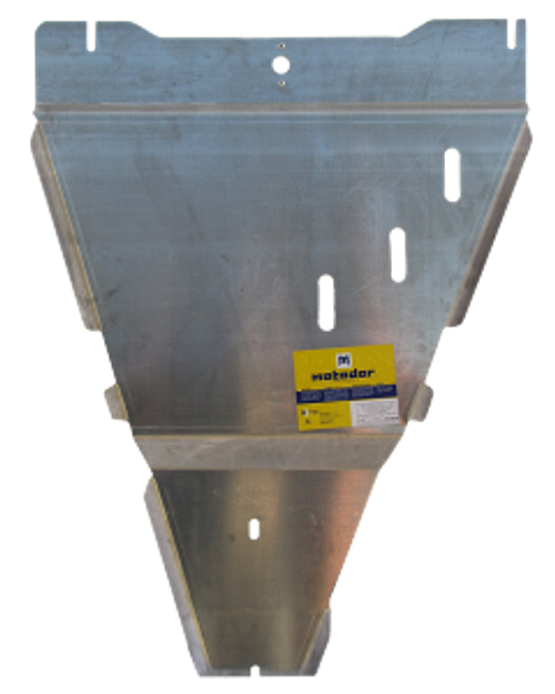 Защита картера Двигателя, КПП, Разд. коробки. 5 мм, Алюминий. для Nissan Navara 2004-2010, Nissan Navara 2010-2016, Nissan Pathfinder 2005-2010, Nissan Pathfinder 2010-2014 MOTODOR.31404