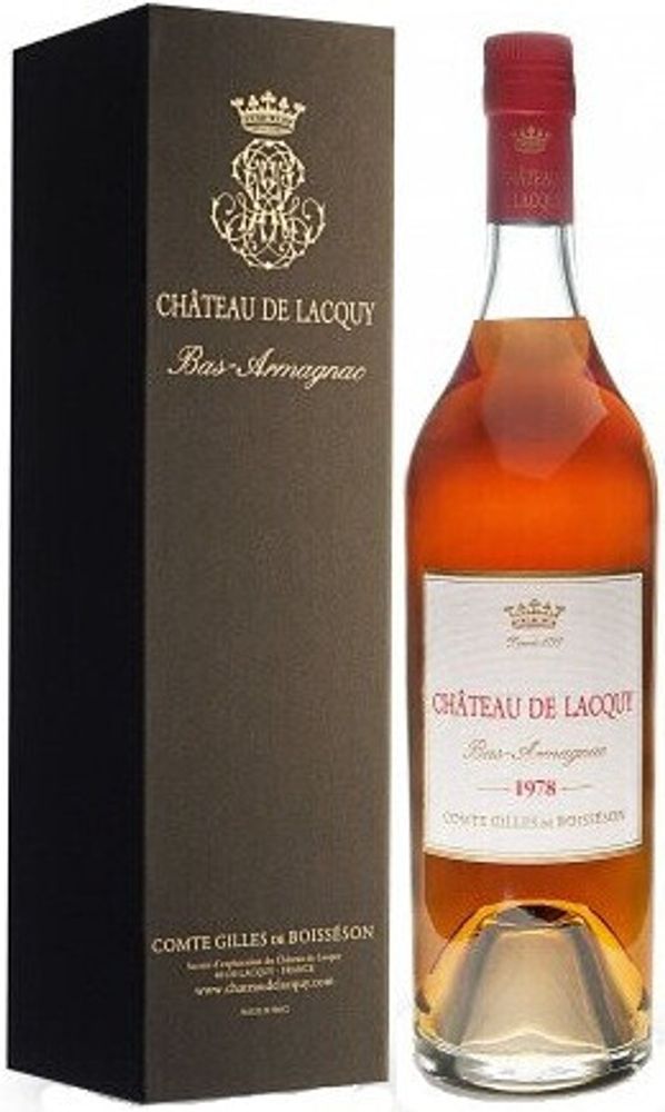 Chateau de Lacquy, Bas-Armagnac Chateau de Lacquy 1978 in gift box