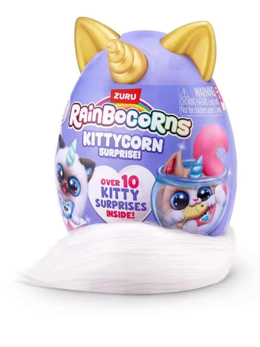 Мягкая игрушка Зуру Rainbocorns Kittycorn Котик