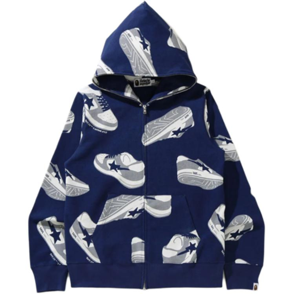 A Bathing Ape Random Sta Full Zip Худи