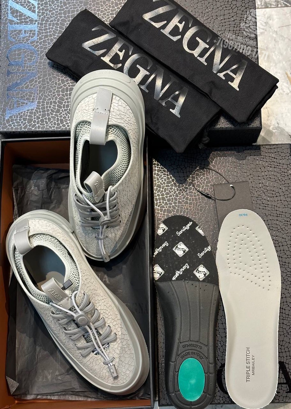 Кеды Ermenegildo Zegna