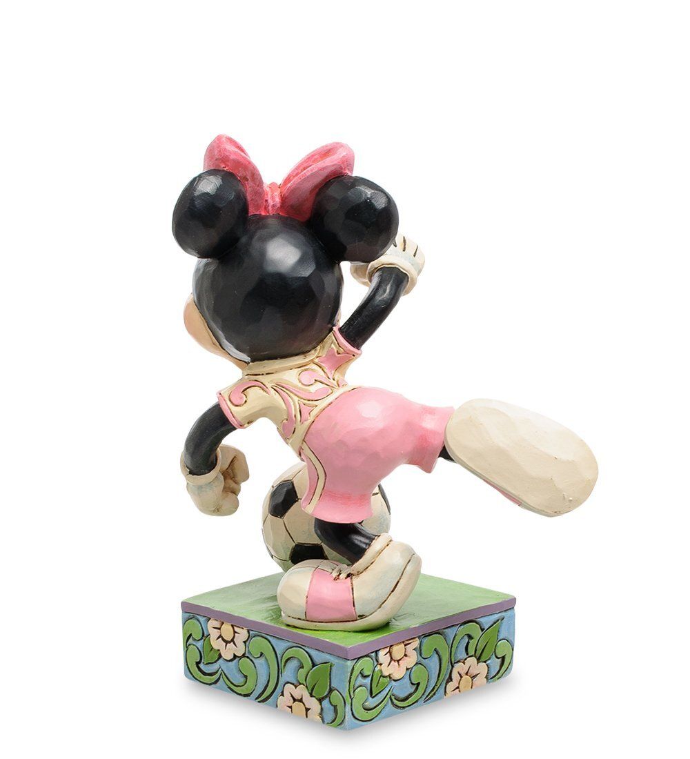 Disney Traditions Disney-4050397 Фигурка «Минни Маус футболистка (Гол!)»