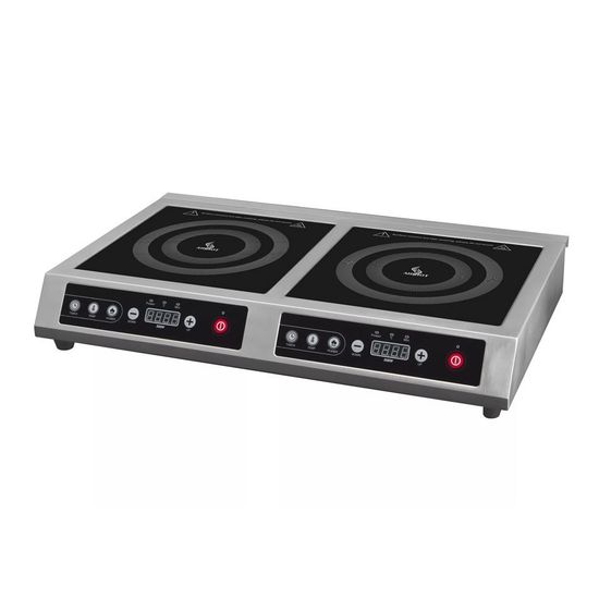 Плита индукционная AIRHOT IP7000 D двухконфорочная