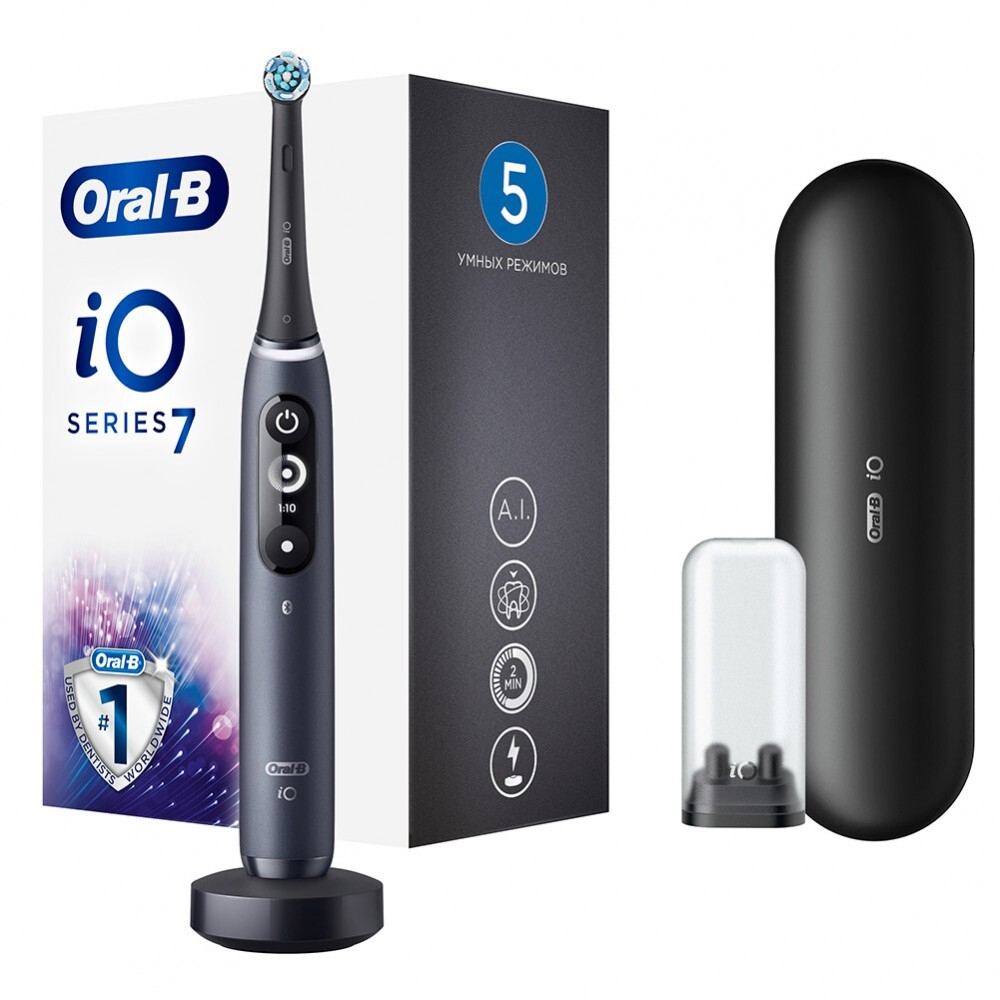 Электрическая зубная щетка ORAL-B IO SERIES 7 BLACK