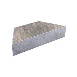 Тротуарная плитка ТРАПЕЦИЯ - Листопад гладкий Старый замок