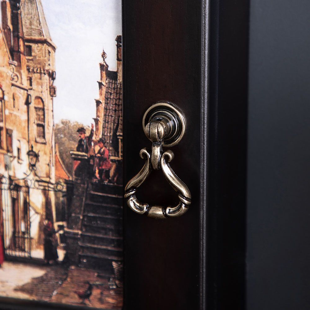 Ключница Семь ключей счастья Орех Оберджин