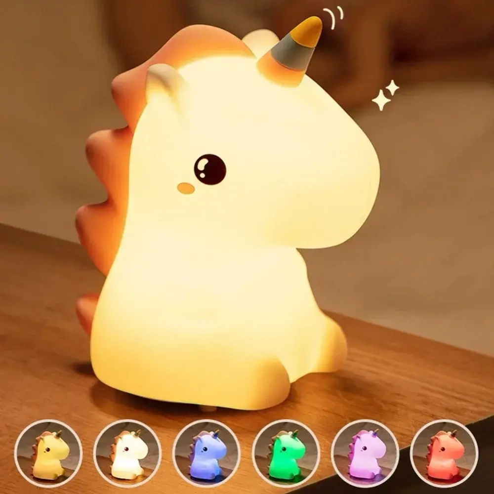 Ночник «Сute Dino» 12*10,2*16,6 см USB 0.45w 5 v