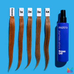 Matrix Total Results Brass off - лак для волос, нейтрализующий желтоватый оттенок /   0  ml  / GTIN 884486496492