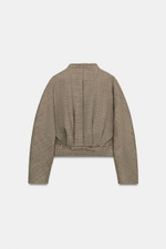 ZW COLLECTION ШЕРСТЯНОЕ КОРОТКОЕ ПАЛЬТО - ZARA