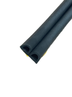 УПЛОТНИТЕЛЬ BONDIT ДЛЯ ОКОН И ДВЕРЕЙ ЧЕРНЫЙ 12*14ММ BNP10