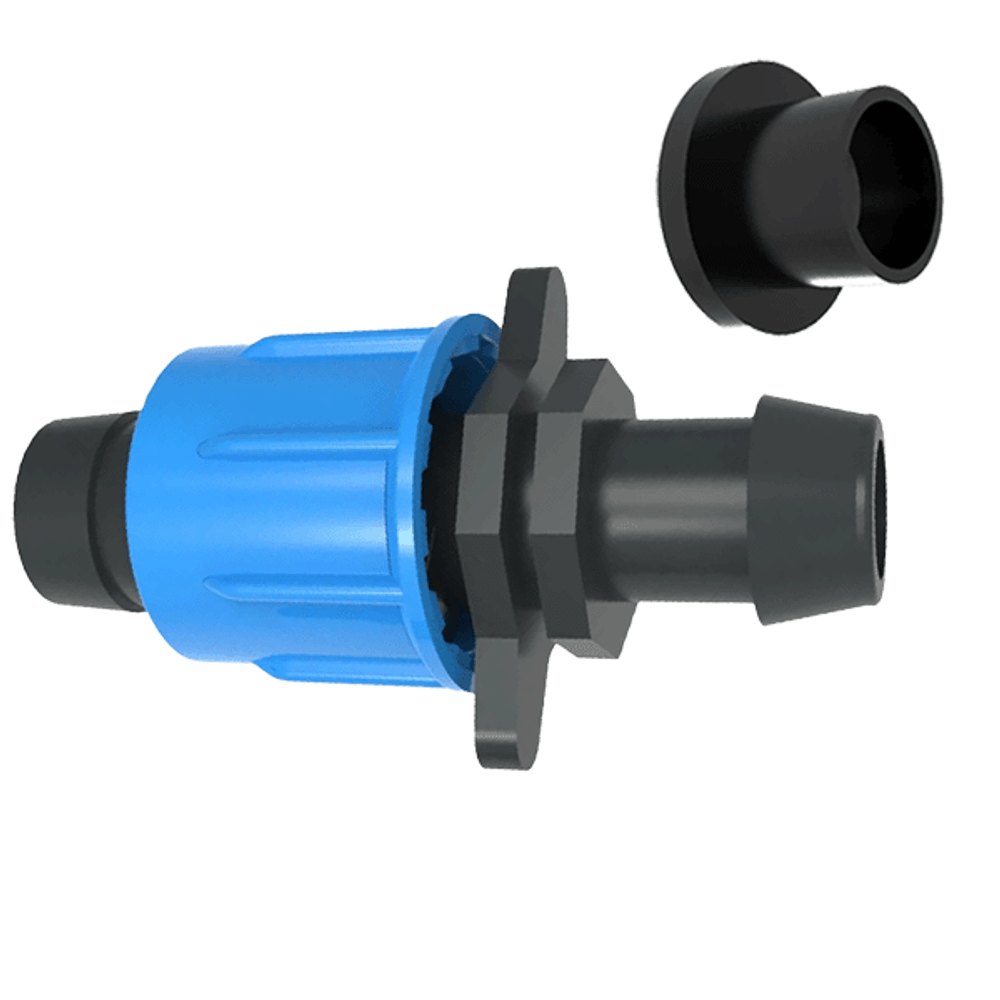 Стартовый фитинг для капельной ленты под резинку 16мм, GP