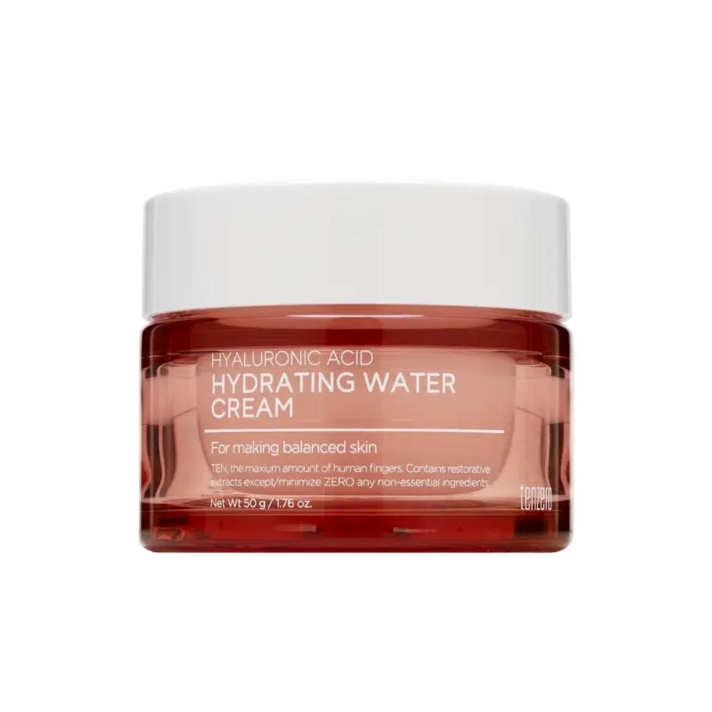 Крем для лица с гиалуроновой кислотой TENZERO Hyaluronic Acid Hydrating Water Cream 50 гр