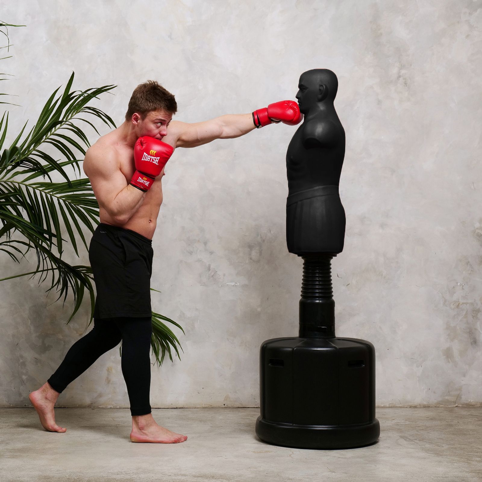 Манекен Boxing Punching Man-Medium TLS-BHB (черный) фото №16