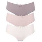 Набор из 3 трусиков-шортов Olivia нюдовых цветов (Размер: M) (Цвет: разноцветный)