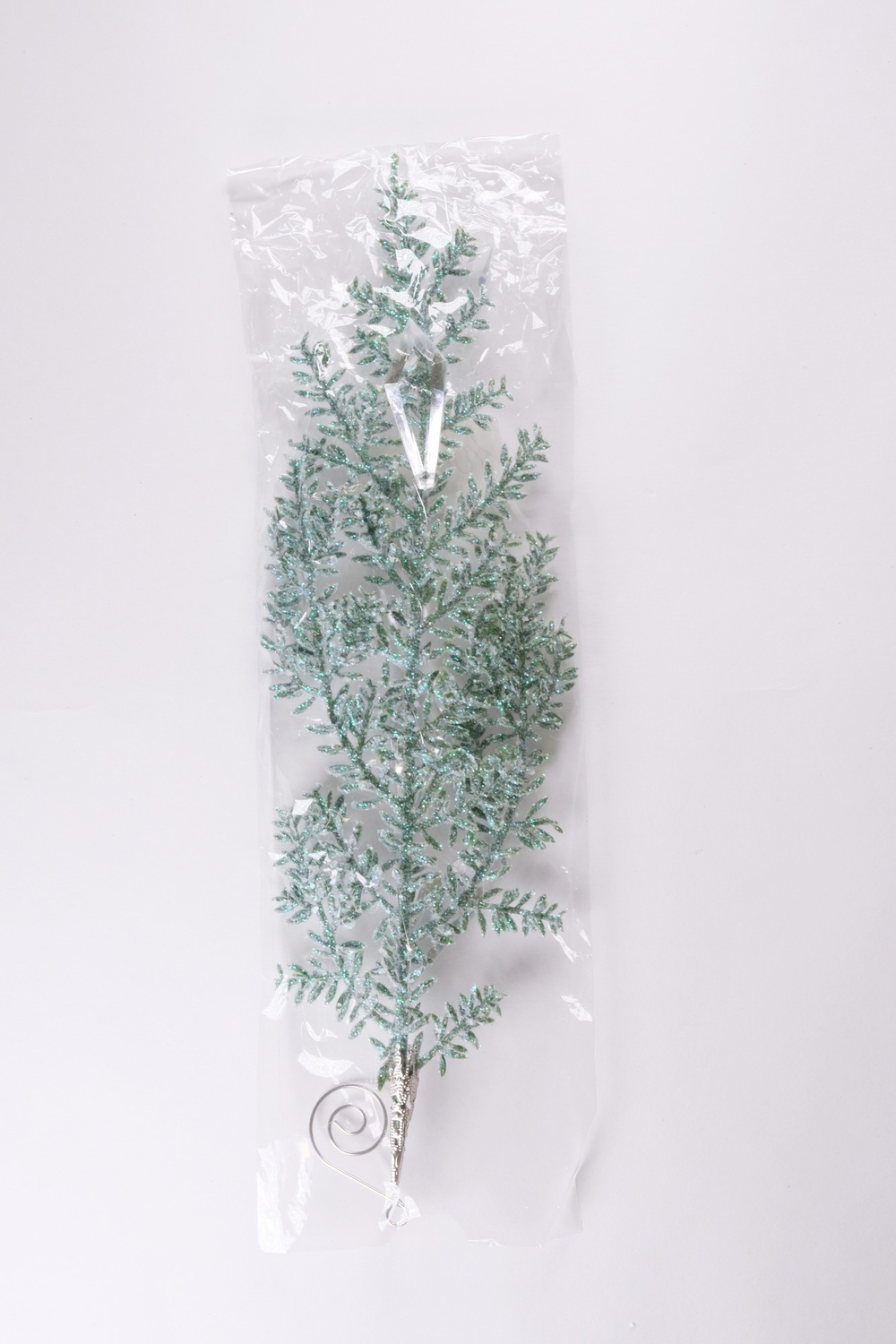 Ветка декоративная ёлочная 15х33см радужная SYCZA-3820222