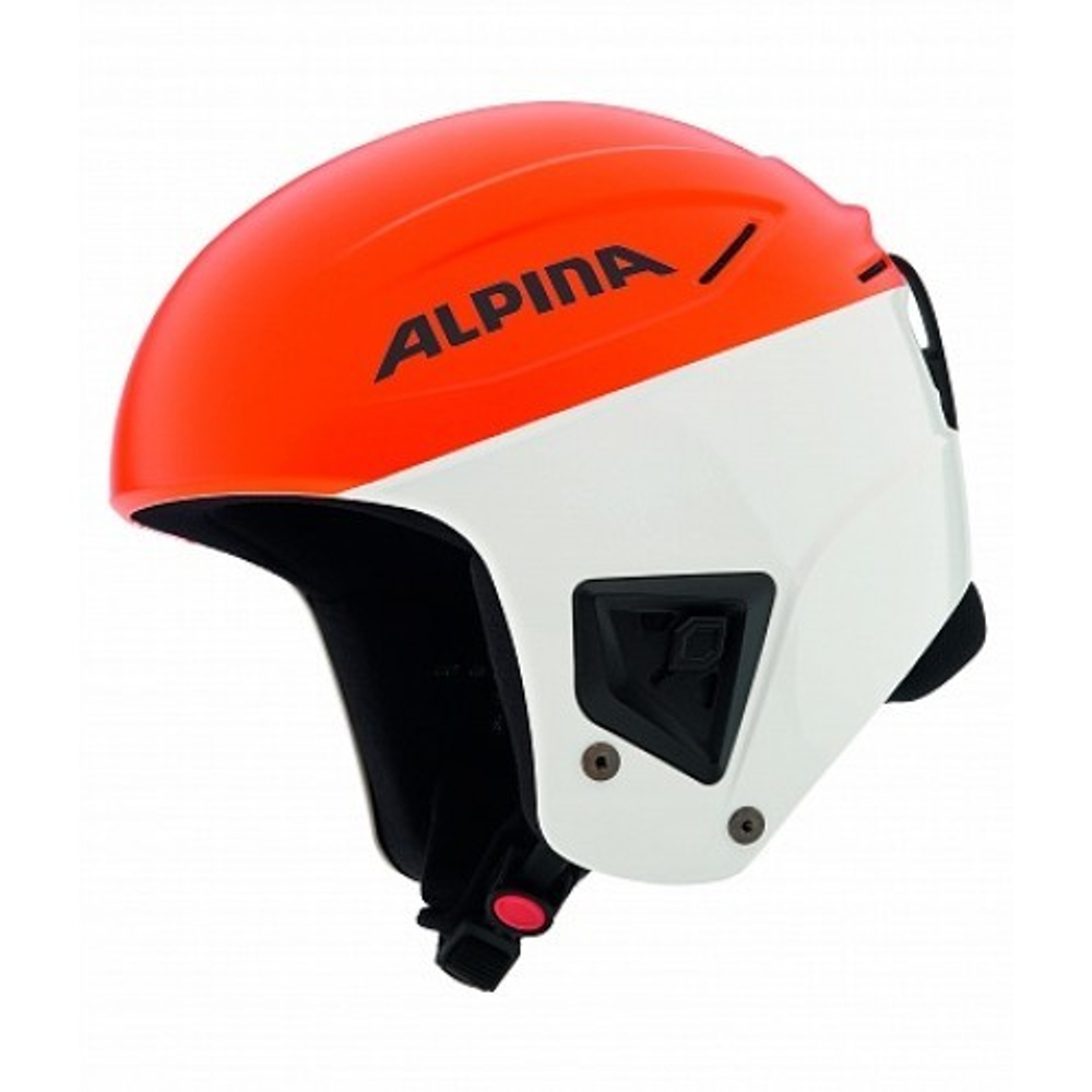 ALPINA шлем горнолыжный А9074_71 Downhill COMP orange-white