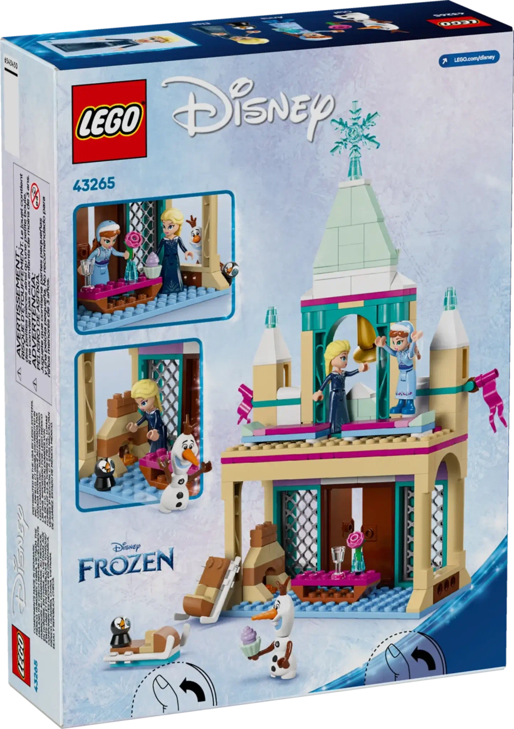 Конструктор LEGO Disney 43265 Замороженный замок Эренделл