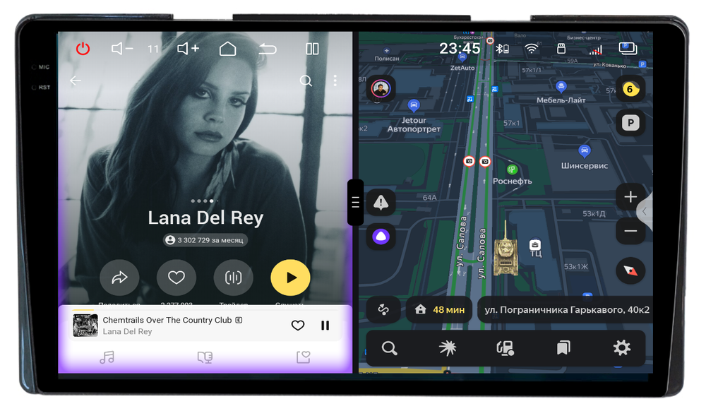 Магнитола для Toyota Fortuner 2015+, Corolla 2016-2019 - Redpower 85070 PRO/PROmax ТОП звук, 2K QLED, Android 14, CarPlay, 4G SIM-слот