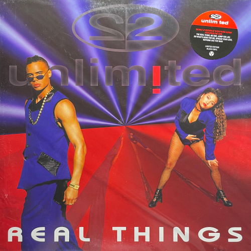 2 Unlimited ‎– Real Things 2LP (Эстония 2021г.)