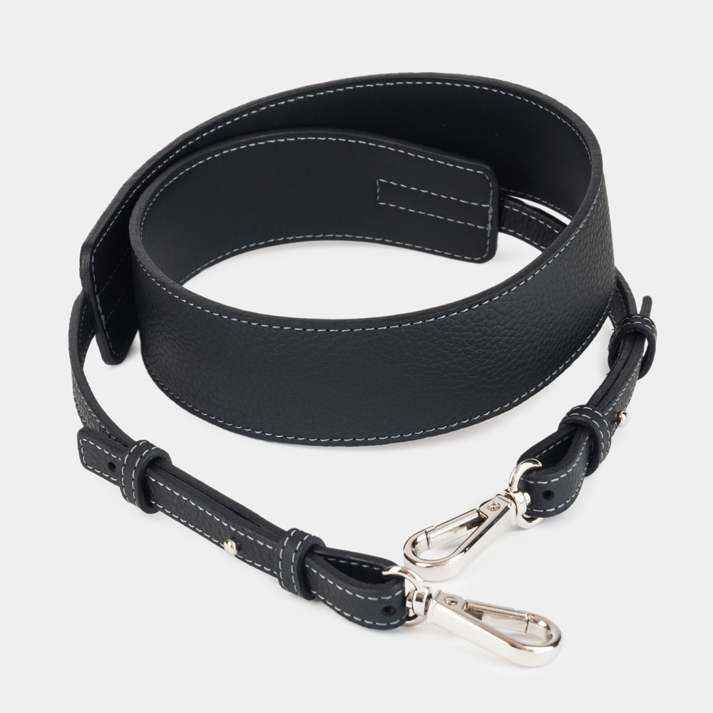 Сумка Emilie из кожи теленка, черного цвета