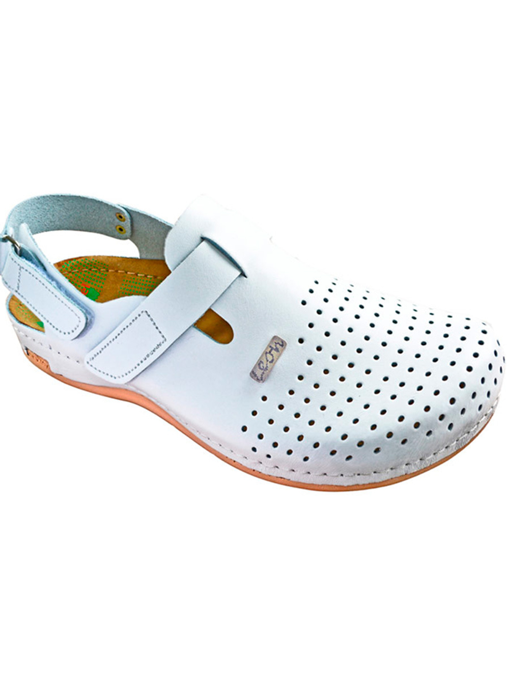 Тапочки-сабо Леон 701М мужские на липучках, черный, 44