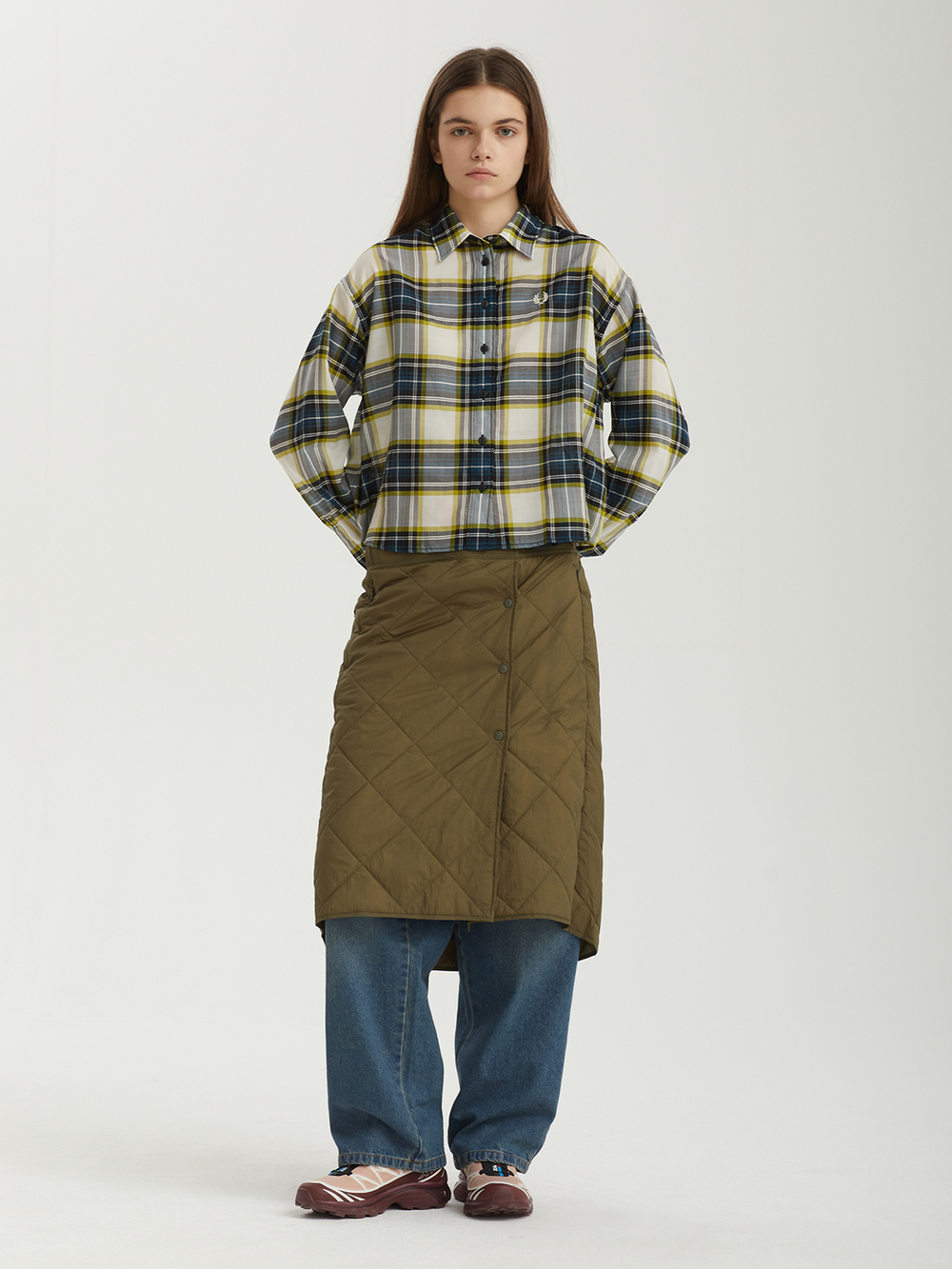 Женская Рубашка Tartan