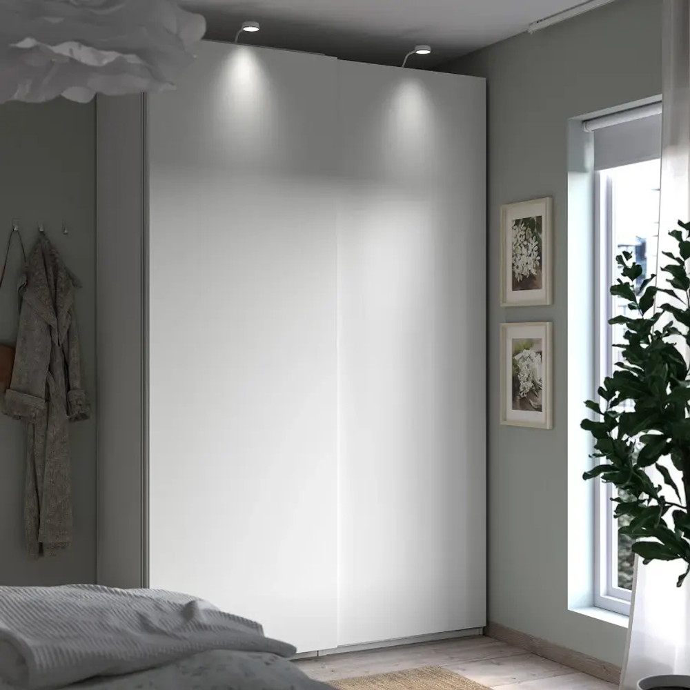 Шкаф-купе - IKEA PAX/HASVIK/ ПАКС/ХАСВИК ИКЕА, 150x66x236 см, белый