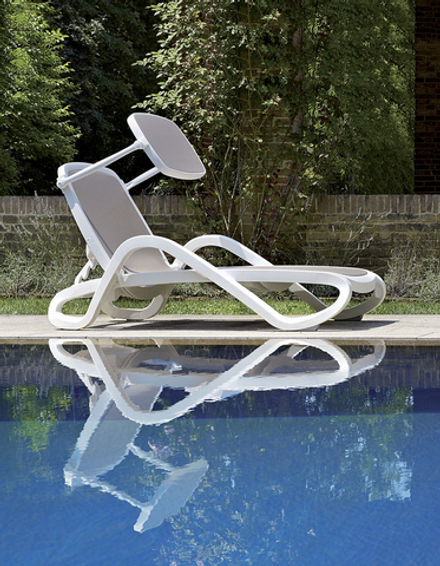 Козырек для лежака Nardi Alfa-Eden-Omega-Tropico, белый, тортора