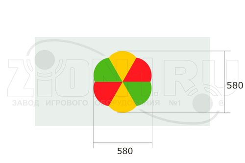 Детский столик «Цветик»