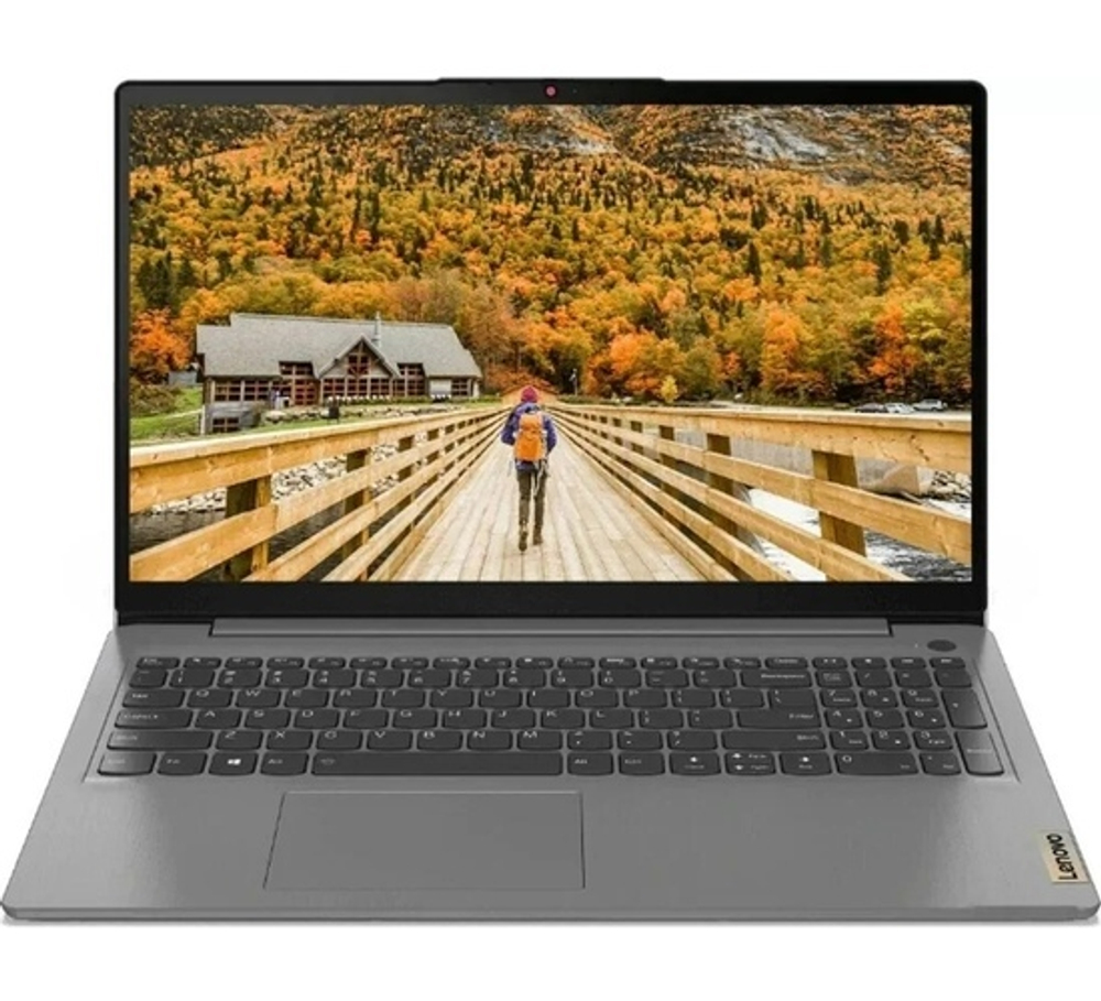 Ноутбук Lenovo IP Slim 3 15AMN8 (82XQ006PRK) 15.6"FHD IPS/Ryz 5 7520U 4C/8Gb/256Gb SSD/UMA/DOS серый