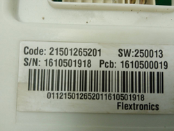 VMUF 501 B кт4 Модули индикации C00293589 и силовой C00375883 для стиральных машин Hotpoint-Ariston б/у