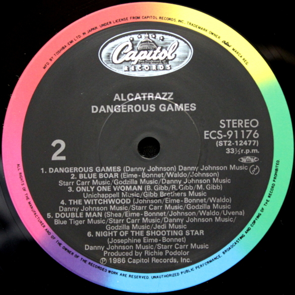 Alcatrazz / Dangerous Games (LP)