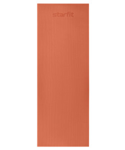 Коврик для йоги и фитнеса высокой плотности FM-103 PVC HD, 183x61x0,4 см, индийский каштан