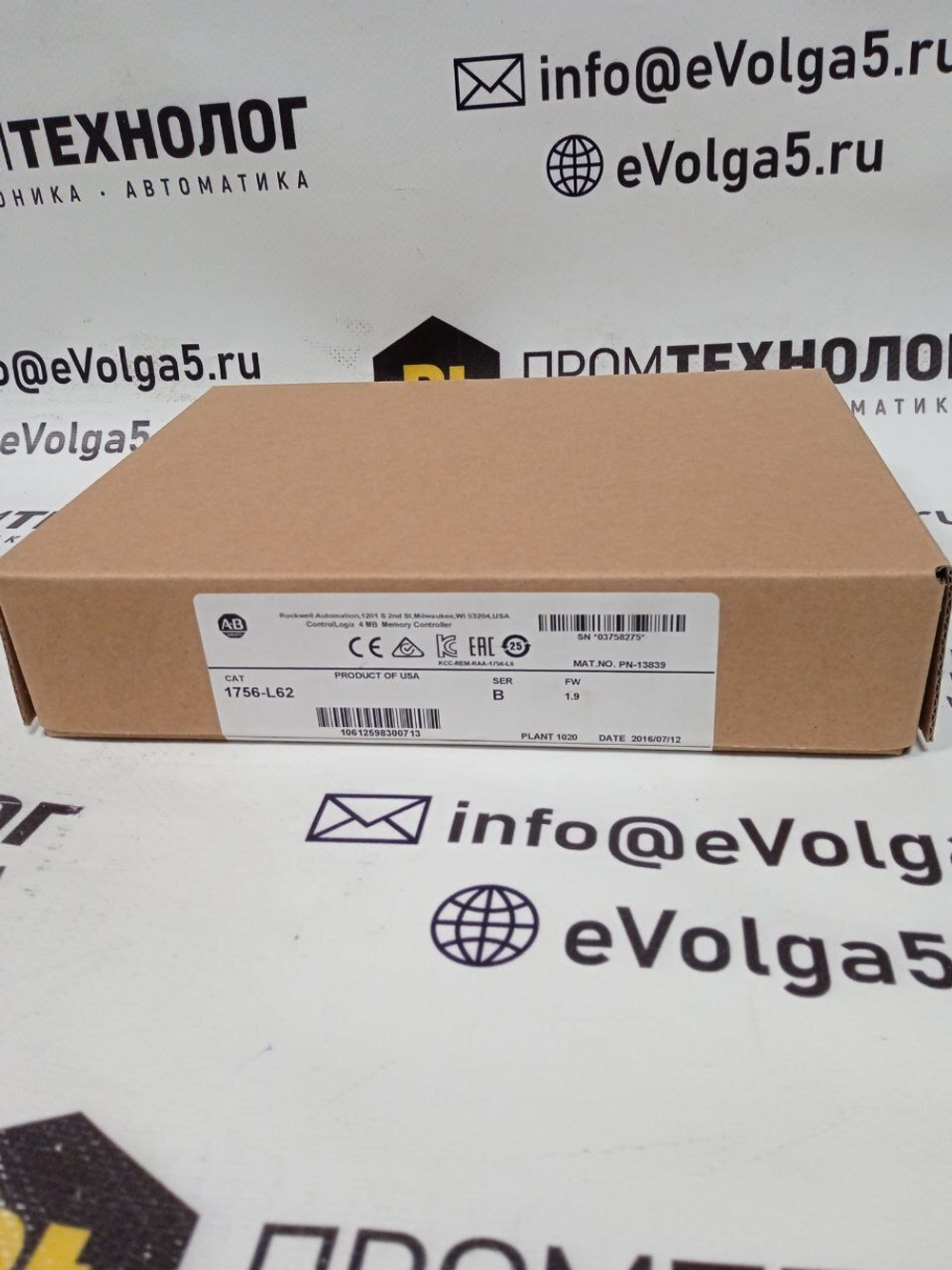 Allen-Bradley 1756-L62 новое