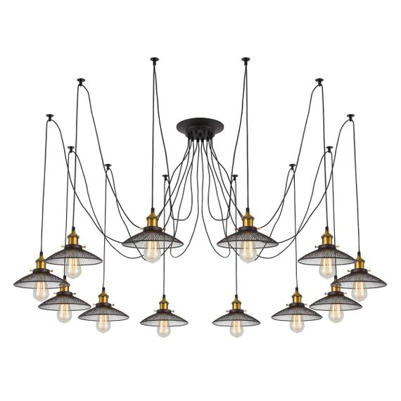 Подвесная люстра Citilux Эдисон CL451121