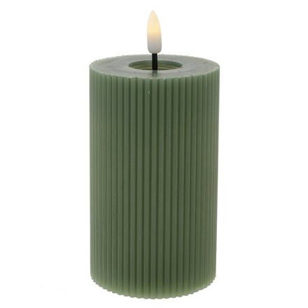 GAEM Изделие декоративное "Свеча" (подсветка, 2xААА н/п), D 7.5 см, L7,5 W7,5 H17 см