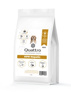 Корм для мелких собак VD Hepatic HPN, 800 гр