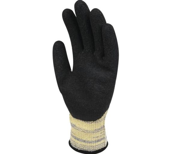 Перчатки антипорезные с латексным покрытием VENICUTD02 Delta Plus VECUTD02GJ10