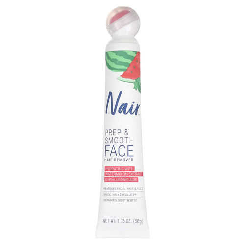 Nair, Prep & Smooth Face, средство для депиляции, 50 г (1,76 унции)