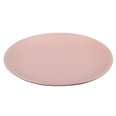 Тарелка подстановочная 26,7см, тм MILLIMI розовый, керамика