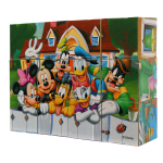 Кубики 12шт. Disney "Микки Маус" (Степ пазл)