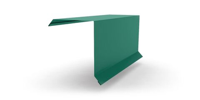 Планка торцевая с покрытием Полиэстер 0,45мм, цвет RAL 5021 2м